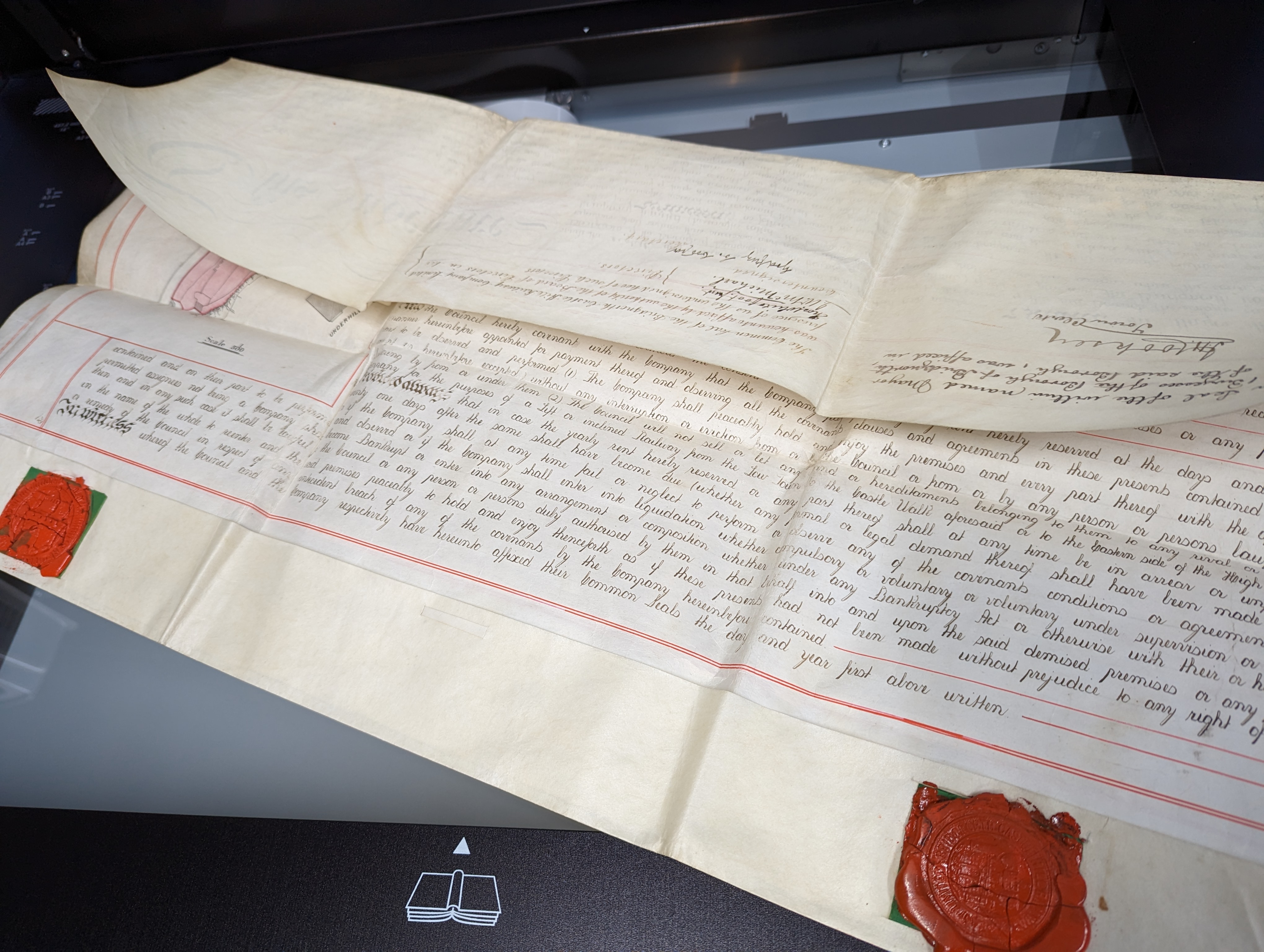 Parchment, Linen & Cotton Scanning
